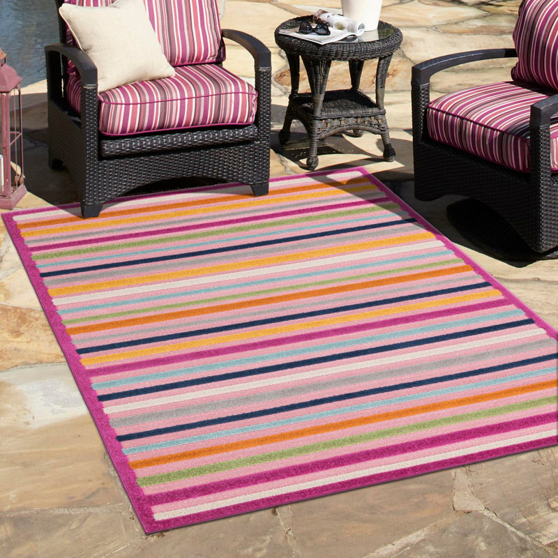Tapis d'extérieur Rugs.com Paradera Aruba 7, Rectangle 7 pi 10 po x 10 pi