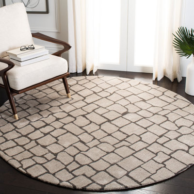 Soho Hand Tufted Wool Pile Geometric Rug