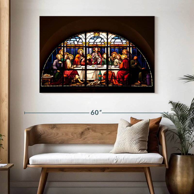 Adella Jésus et ses Disciples, H 32 po x l 48 po
