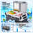 43QT (40L) 12V Car Fridge Freezer, -4℉-68℉, Dual Zone, Bluetooth Control, Fast Cooling, Wheels for SUV, RV, Truck, Camping, Travel
