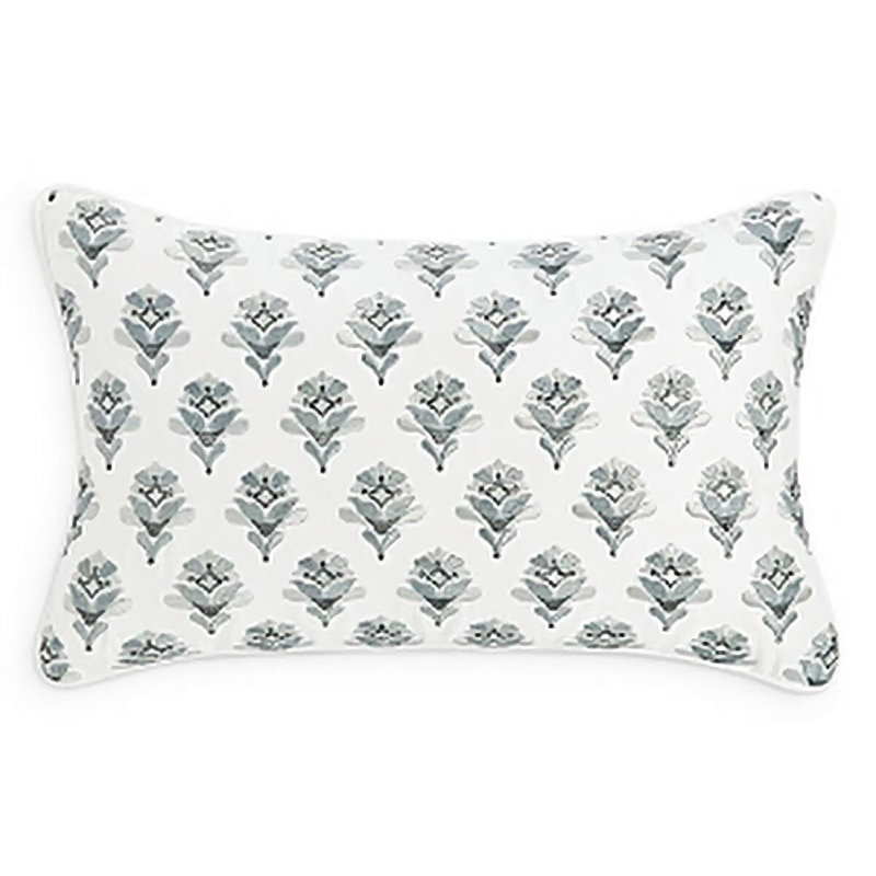 Floral Rectangular Throw Cushion