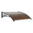 VEVOR Polycarbonate Cover Retractable Door Awning-90763979-90763977