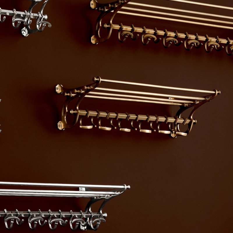 Hudson 11 - Hook Wall Mounted Coat Rack