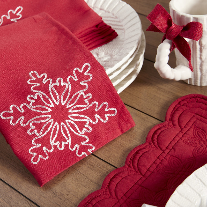 Serviette 20 po Adyn Snowy Noel