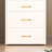3 In 1 Make Up Vanity , White Bedroom Dressing Desk With Drawers And Abundant Storage American Style For -