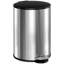 20L Stainless Steel Compact Home Bin 35*29.5*43 cm Stainless Steel 1 Piece Kitchen Bin Silver Soft-Close Lid