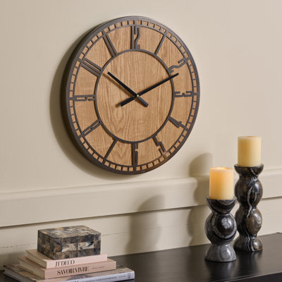 Palsea Wood and Iron Clock