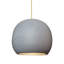 Luminaire suspendu dôme en porcelaine 12 po-82747778-82747780-82747782