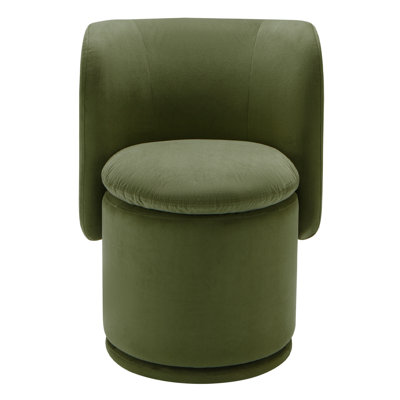 Adrielle Swivel Upholstered Barrel Chair