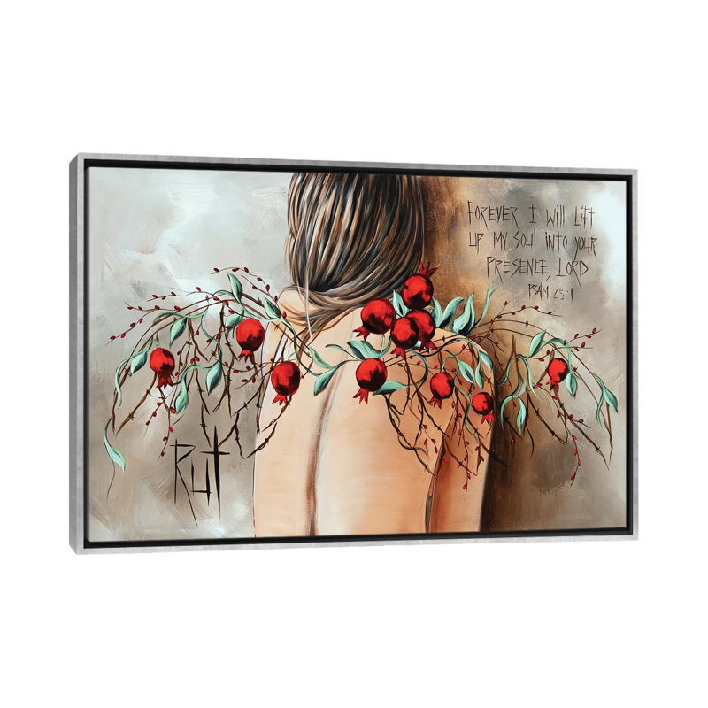 «Forever I Will Lift» par Rut Art Creations - impression sur toile tendue, Pas de tapis, H 40 po x l 26 po x P 1,5 po