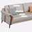 Office simple modern lounge area sofa set
