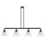 Luminaire suspendu linéaire à 4 lumières pour îlot de cuisine Lemieux-1697167284-1625643743-1625643742