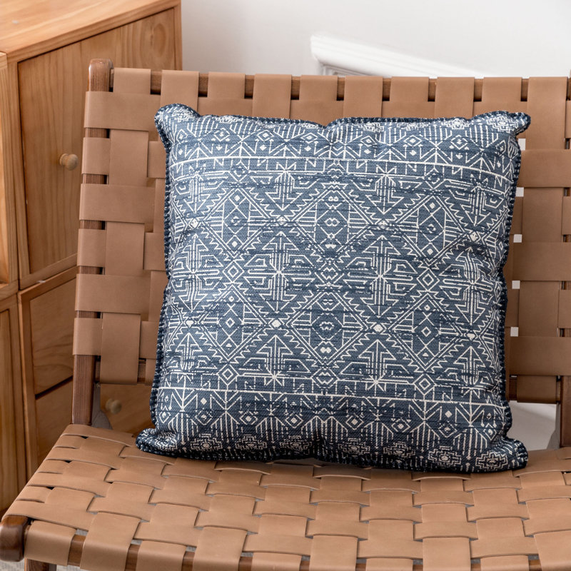  Housse et insert de coussin carré moderne moderne, 18 po x 18 po
