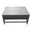 Table basse à plateau relevable gris