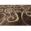 Tapis unique brun foncé en laine noué à la main nouvel âge 10 pi 1 po x 13 pi 10 po