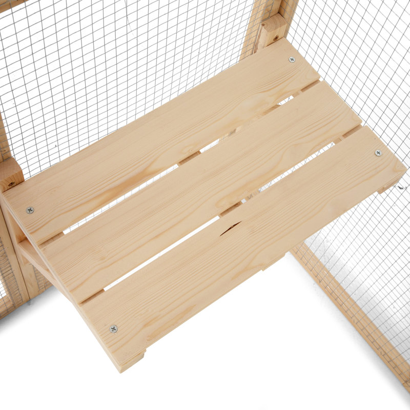 Catio en bois, Bois robuste