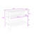 Grian Classic Rubber Wood Kitchen Island with Open Shelving and Spacious Tabletop-1707993912