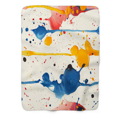 Colorful Burst - 1 Piece Blanket