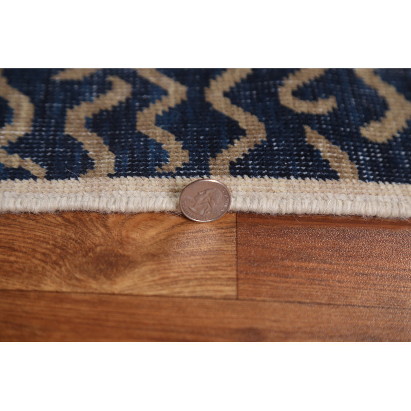 One-of-a-Kind 2'4" X 5'10" Runner Wool Area Rug in Ivory