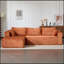 Canapé modulaire à compression avec méridienne confortable, canapé en forme de L sans os pour une assise profonde et un confort modulaire dans les salons et les appartements-1515358516