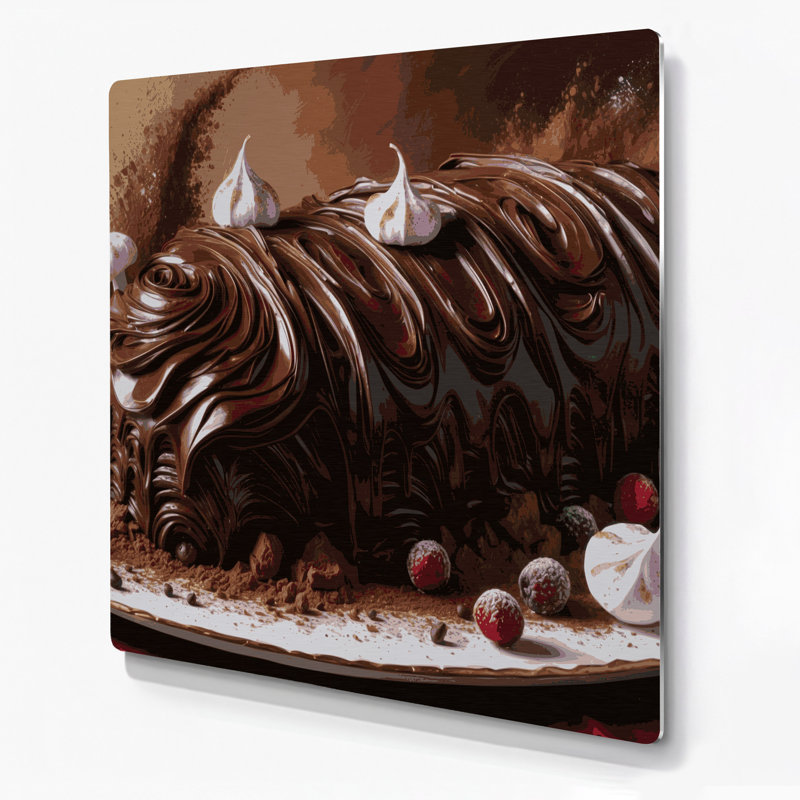 Art mural en métal de Noël, H 192 po x l 192 po x P 0,05 po