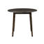 Petit ensemble de salle à manger 5 pièces Table ronde avec abattants et 4 chaises d'appoint en bois