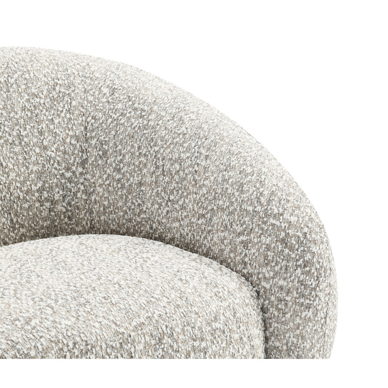Fauteuil pivotant 1 pièce Boucle