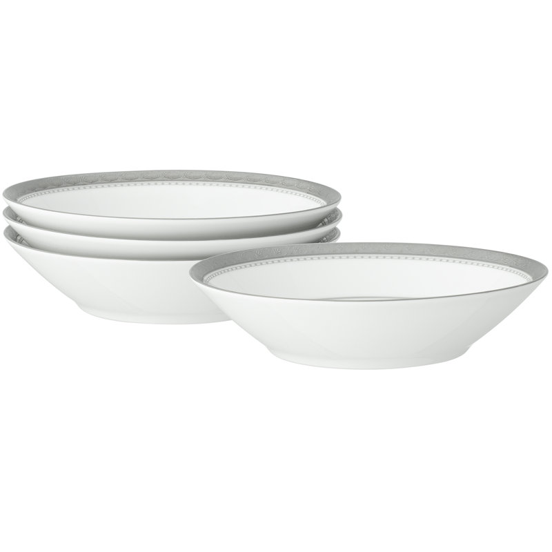 Bol à fruits Noritake Charlotta, 5 1/2 po, 4 oz, Platine