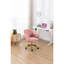 Chaise de bureau polyvalente et réglable avec pieds en métal et roulettes lisses pour un confort accru-289059805