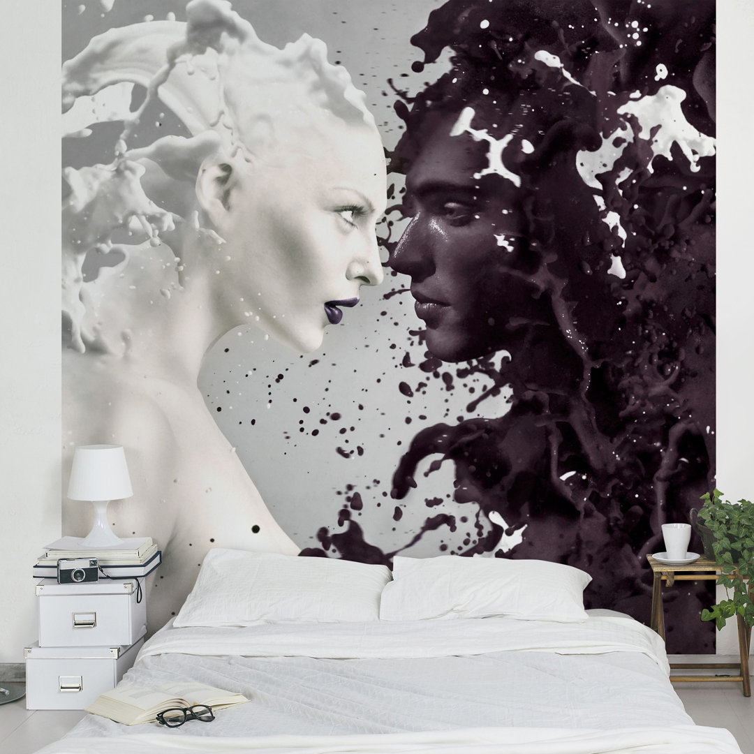 Kinchen Milk and Coffee 3.36m x 336cm Wallpaper Roll