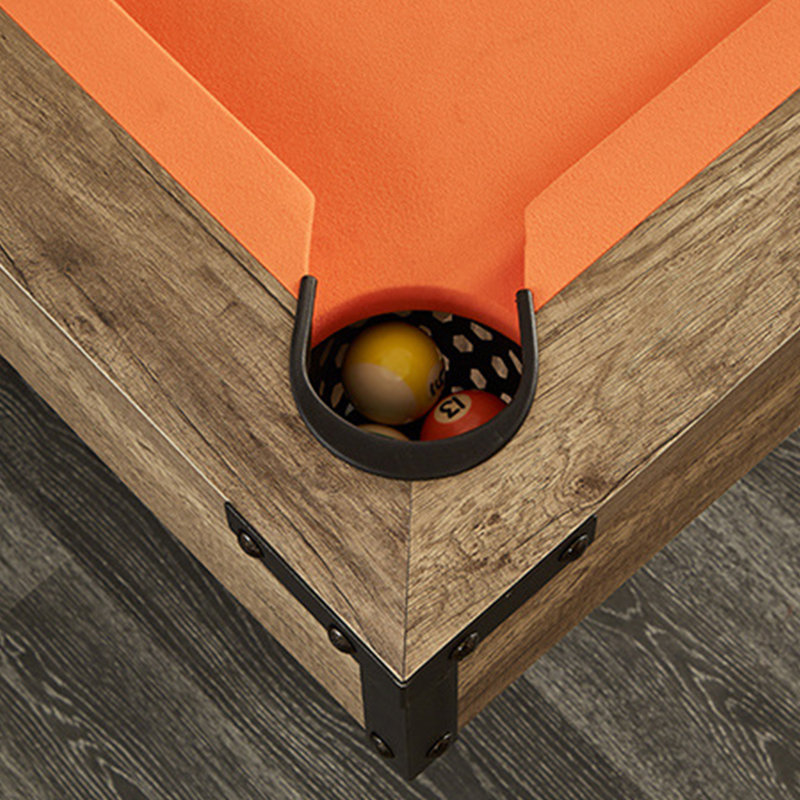 Multi Game Table, 32" H x 108" W x 60" D, Orange