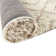 Tapis à poils longs treillis beige Rugs.com