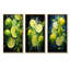 Ensemble de salon mural 4 pièces Lemon Luminosité - fruits-1692492784-1692492791