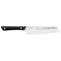 Kai Pure Komachi 2 Black Santoku Knife with Sheath, 6.5-Inches