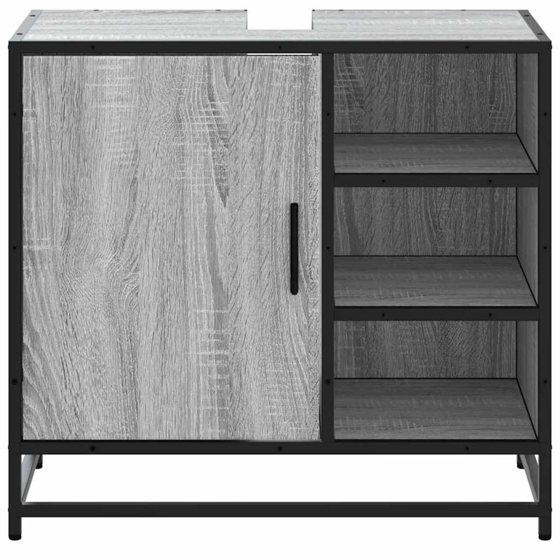 Anabeli Bathroom Cabinet, Grey Sonoma