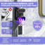 Distributeur de dentifrice électrique mural automatique (noir)