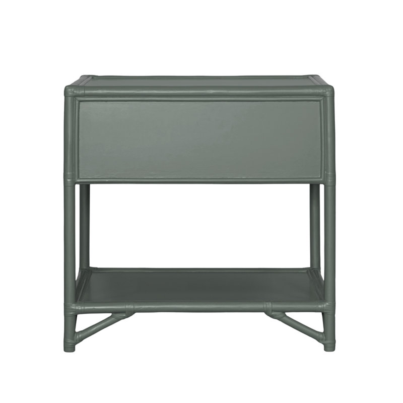 Olivia Collection 1 - Drawer Nightstand, Evergreen
