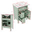 Meuble-lavabo 24 po avec lavabo, armoire de rangement en bois massif avec 2 tiroirs et un tiroir basculant, tablettes réglables-862580841