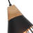 2 Packs 9.4Inch Modern Pendant Lights, Farmhouse Pendant Light, Kitchen Pendant Lighting, Black Pendant Lights Kitchen Island For Living Room, Bar, Bedroom, Office-119410438