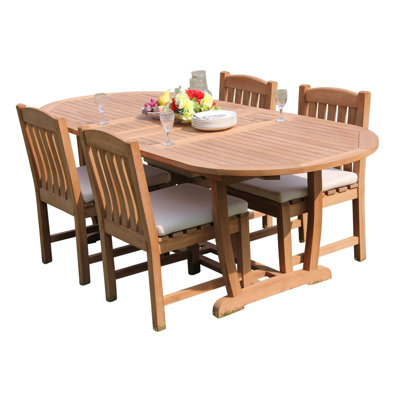 Maskell Teak Dining Set