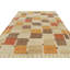 Rug & Kilim’S Scandinavian Style Rug In Beige-Brown Gold & Red Geometric Pattern