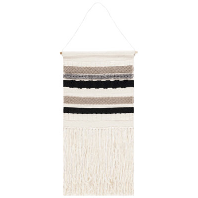 Suspension murale en laine avec accessoires de suspension inclus