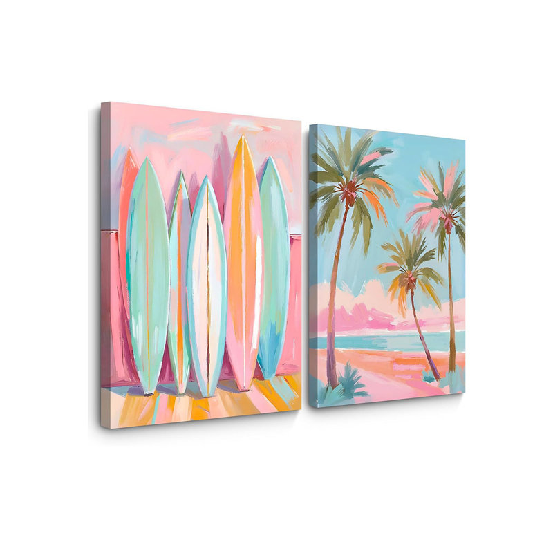 2 Piece Wrapped Canvas Print