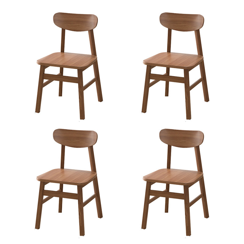 Ensemble de chaises de salle à manger en bois massif