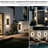 2 Packs Outdoor Wall Sconces Black Hardwired Integrated LED Ponce-10366936