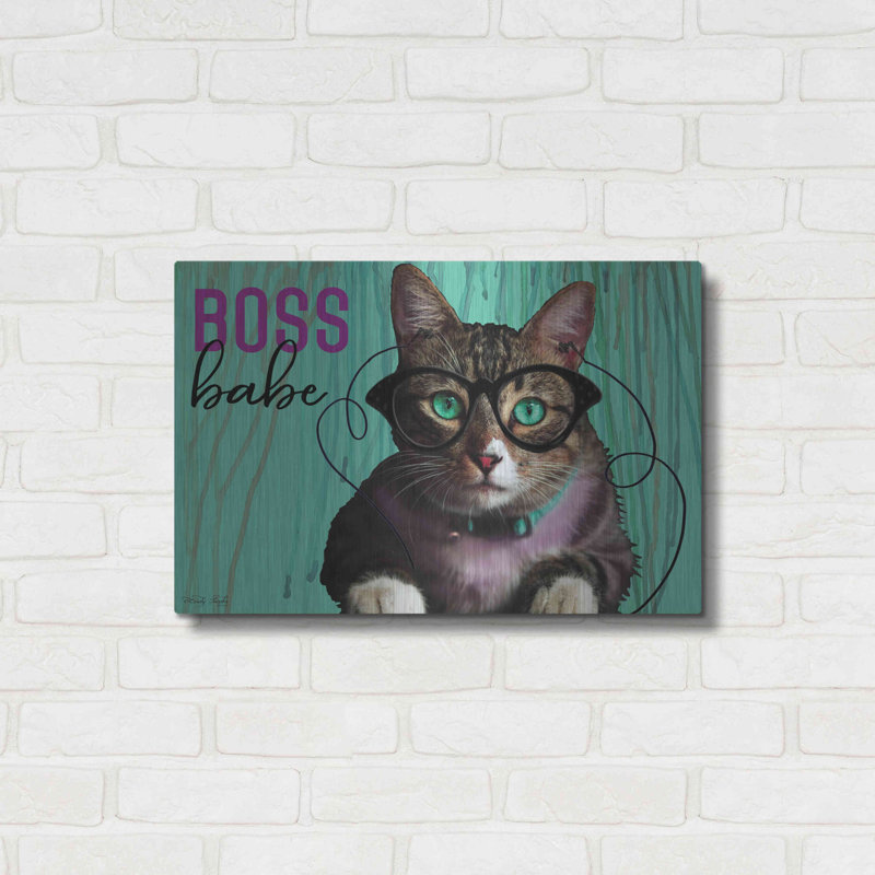 " Boss Babe " by Cindy Jacobs, 16" H x 24" W