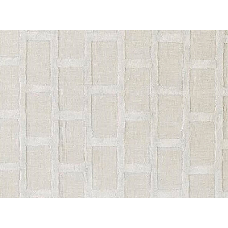 Tapis de couloir beige noué à la main de haute qualité