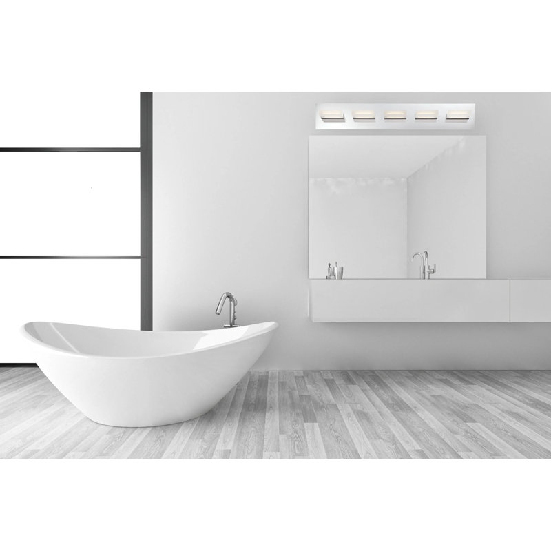 Olsen Chrome Vanity Light , Chrome