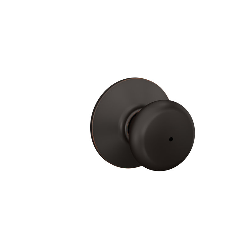 Plymouth Bed and Bath Knob, Aged Bronze