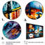 «Colorful City In London II - Cityscapes», art mural sur toile-862922678-862922679